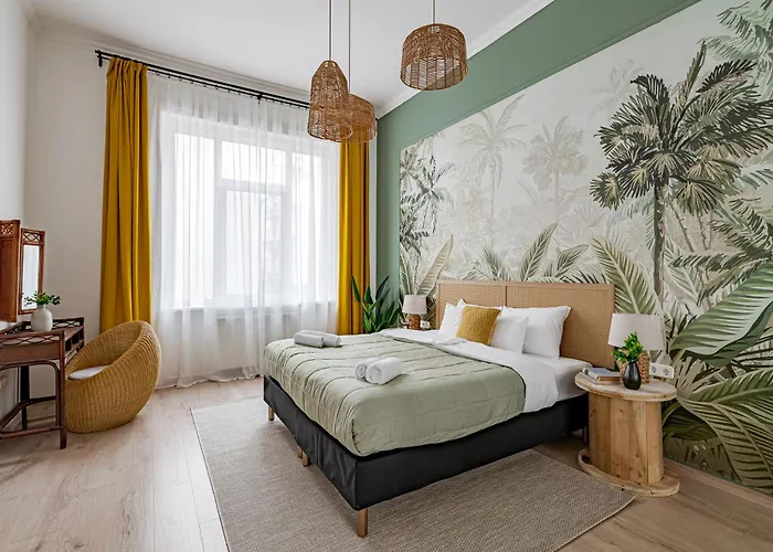 Daire Jungle Aesthetics Downtown Aircon And Garage Parking Budapeşte