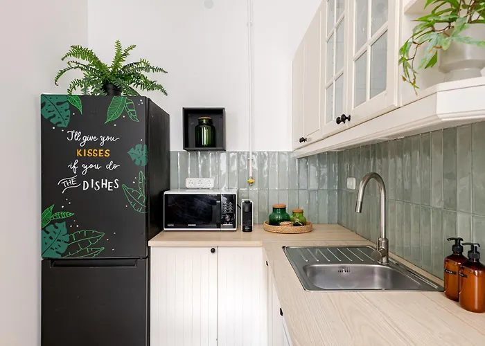 Daire Jungle Aesthetics Downtown Aircon And Garage Parking Budapeşte